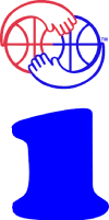 A blue and red image of the same picture